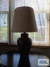 Plastic table lamp