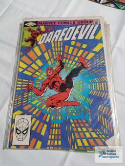 Daredevil, Iron Man, X-men, Defenders of Dynatron City and Who is Nova comic books