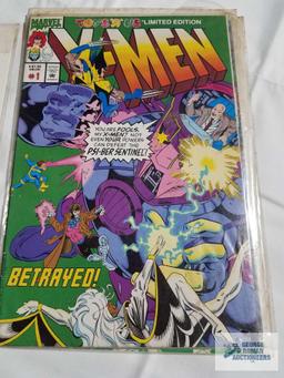 Daredevil, Iron Man, X-men, Defenders of Dynatron City and Who is Nova comic books