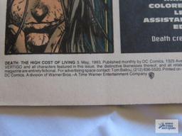DC Vertigo Death and Enigma comic books