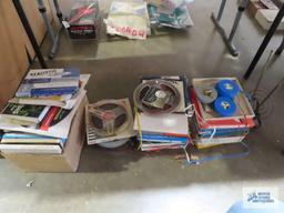 Assortment of 8 mm movie reels