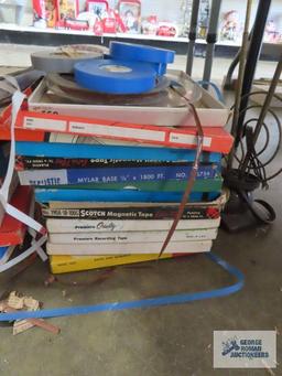 Assortment of 8 mm movie reels