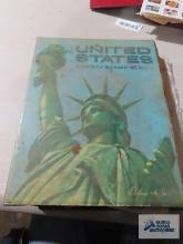 United States Liberty stamp album. not complete