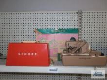 Singer sew handy electric sewing machine with box