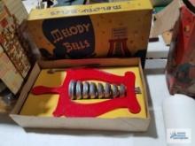 Melody Bells toy with box. music cards not included