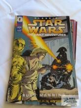 Six Classic Star Wars comic books
