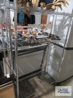 HDX stainless steel adjustable wire rack