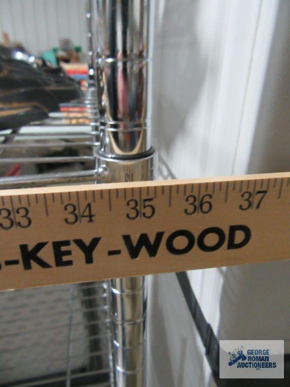 HDX stainless steel adjustable wire rack