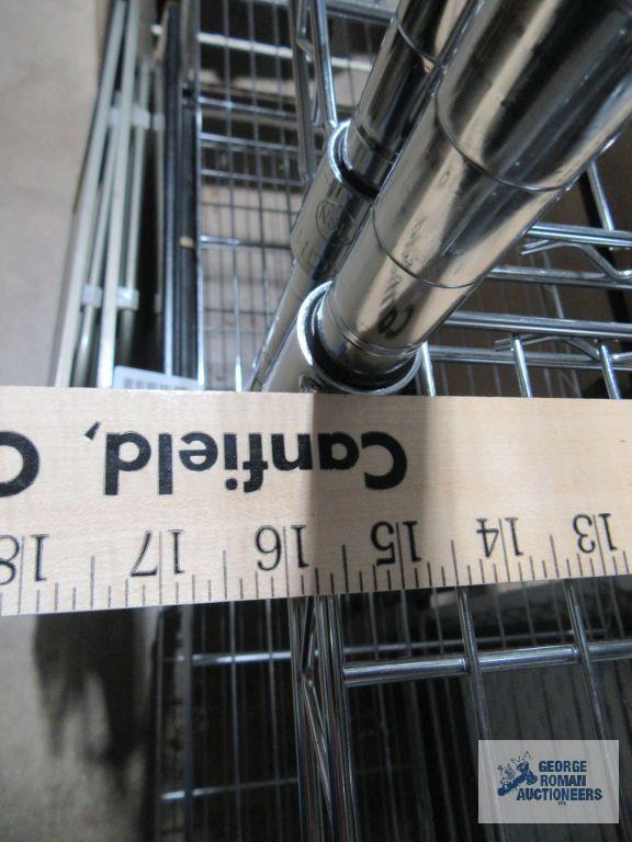 HDX stainless steel adjustable wire rack