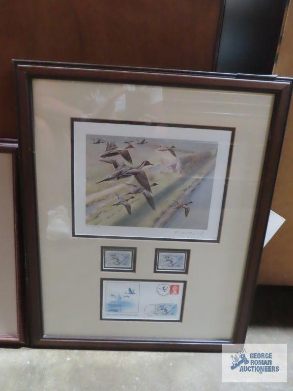 First of Nation United Kingdom Duck Stamp print by Rodger McPhail, signed, 226/5750