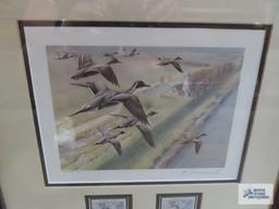 First of Nation United Kingdom Duck Stamp print by Rodger McPhail, signed, 226/5750