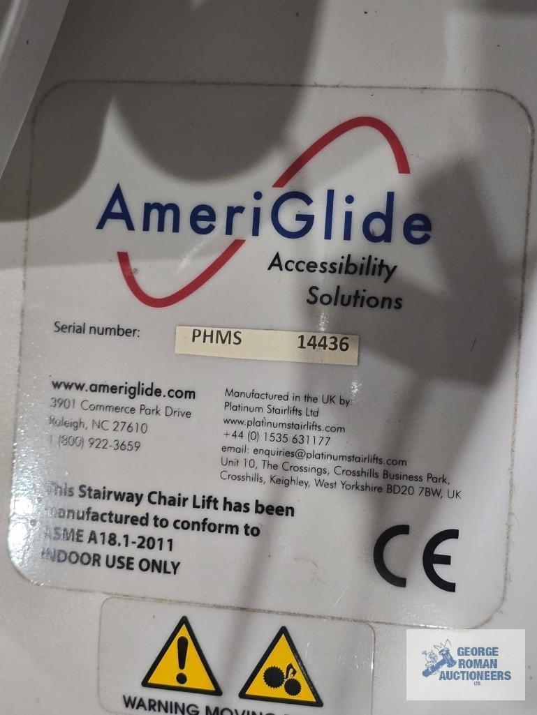 Ameriglide Stair Lift, Model PHMS 14436, 52 inches long