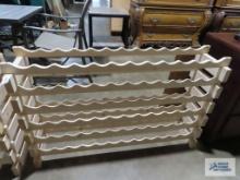 Wood wine rack