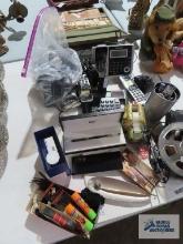Panasonic phone system, calculator, hardware, coin book, etc