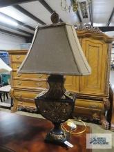 Decorative plastic lamp
