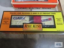 Rail King Clark Candy Bar box car, new in box, number 30-74095
