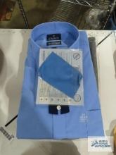 Stafford dress shirt, regular fit 17 34-35. John Weitz dress shirt, 16-1/2 34-35. Botany 500 dress