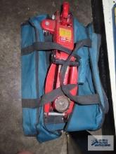 MVP superlift 4,000 lb floor jack with carry bag