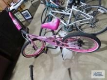 Girl's Huffy pink bicycle