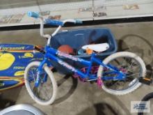 Puffy Sea Stars girl's blue bike