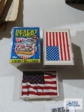 Desert Storm trading cards.