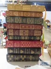 The Franklin library books, including Roosevelt and Churchill, Trinity, W.H. Auden poems,The