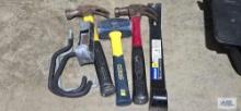Estwing small sledgehammer, hammers, prybar, rasp, etc.
