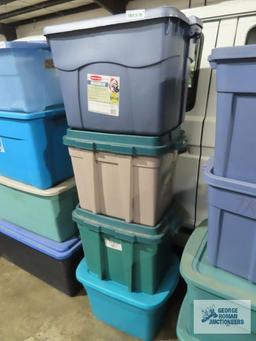 Four assorted totes