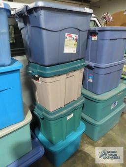 Four assorted totes