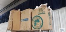 Four boxes of packing paper