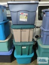 Four assorted totes
