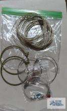 Variety of bracelets