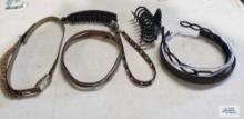 Necklaces and hair accessories