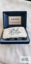 Gruen empty watch box