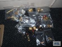 Variety of pierced earrings