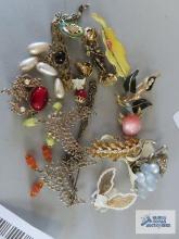 Variety of vintage and other pins