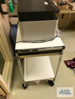 SAMSUNG XPRESS C46DW PRINTER AND STAND