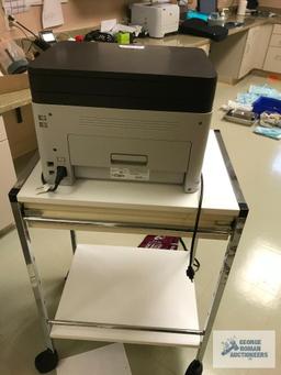 SAMSUNG XPRESS C46DW PRINTER AND STAND