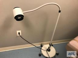 RITTER 104 TABLE AND EXAM LIGHT