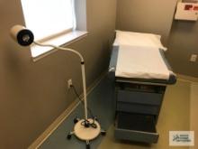 RITTER 104 TABLE AND LIGHT