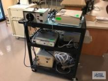 (5) MEDICAL MACHINES AND CART