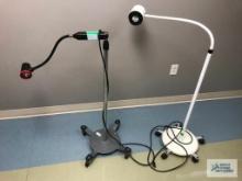 (2) EXAM LIGHTS