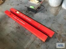 (2) FIRE BLANKETS