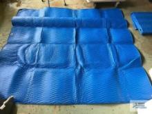 (3) PLASTIC ELEVATOR BLANKETS
