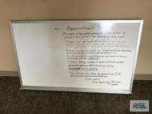 WRITE ON BOARD