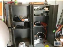 (2) METAL CABINETS