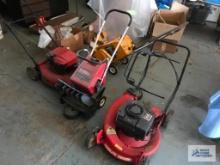 (2) MOWERS AND (2) SNOWBLOWERS