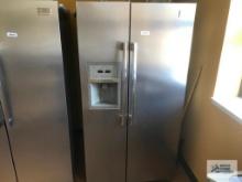 FRIGIDAIRE STAINLESS STEEL REFRIGERATOR, SECOND FLOOR, BRING HELP