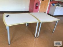 (2) DINING TABLES