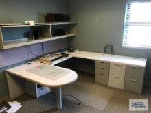DESK UNIT AND FILES